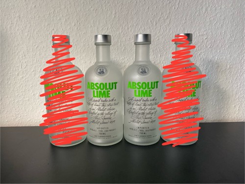 Leer absolut vodka lime - [leer],