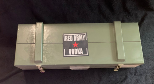 Red army vodka - army, flasche