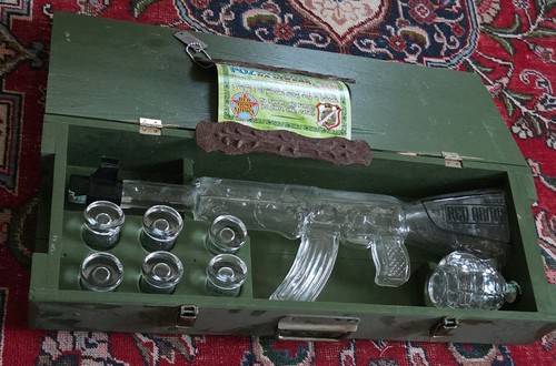 Red army vodka kalaschnikow - vodka,