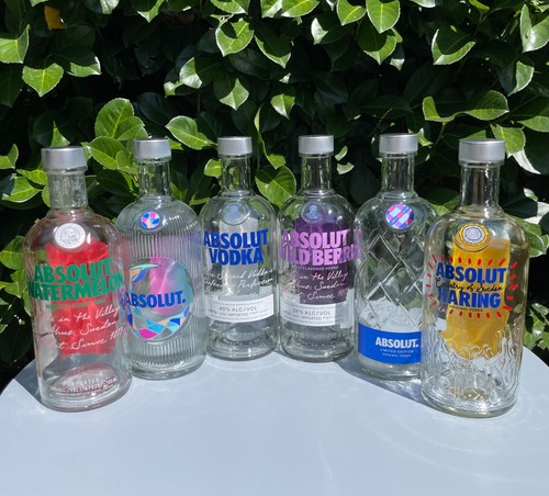 Absolut vodka flaschen leer - absolut,