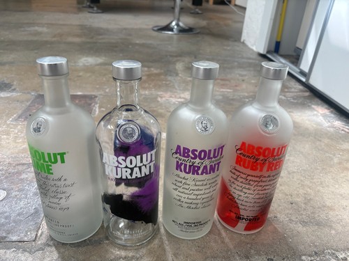 Absolut vodka flaschen - 4,