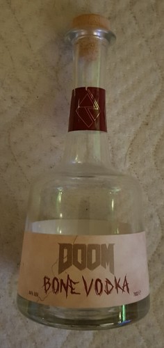 Doom bone vodka leere flasche - bone,