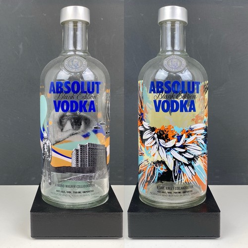 Leer absolut vodka - absolut, blank