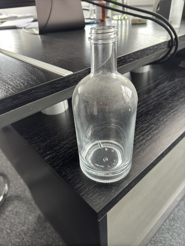 Glasflasche 700ml oslo leer - glasflasche,