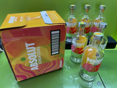 Leere absolut vodka - 6,