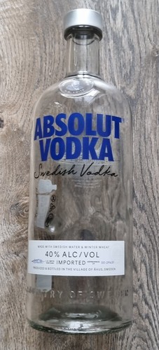 Absolut vodka imported swedish - imported,