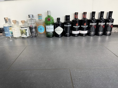 Leere deko flaschen gin - deko,