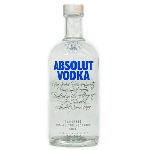 Absolut vodka original leere - original,